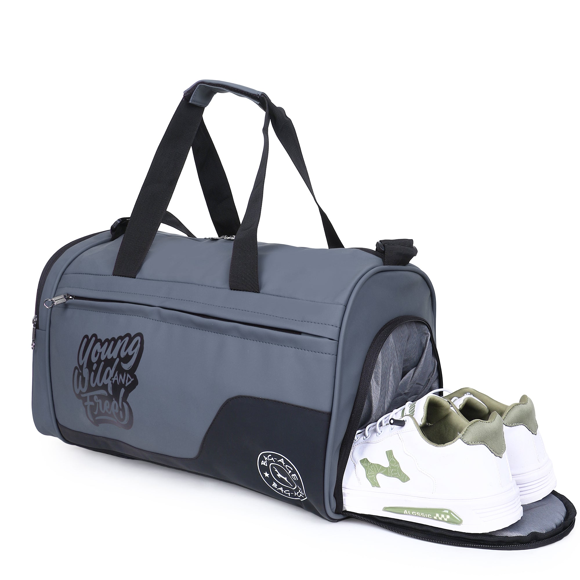 7802 Gym Bag - Grey