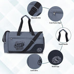 7802 Gym Bag - Grey
