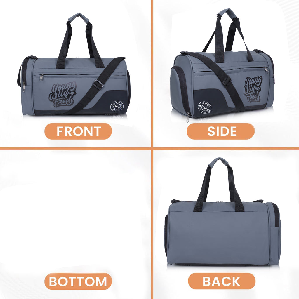 7802 Gym Bag - Grey