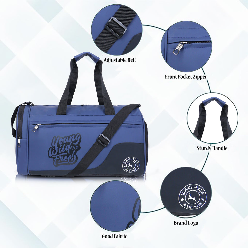 7802 Gym Bag - Navy Blue