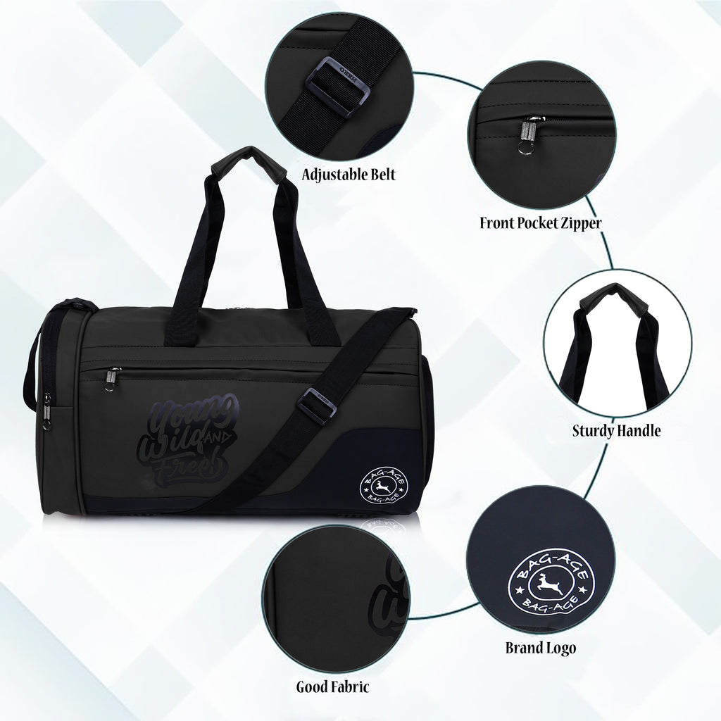 7802 Gym Bag - Black