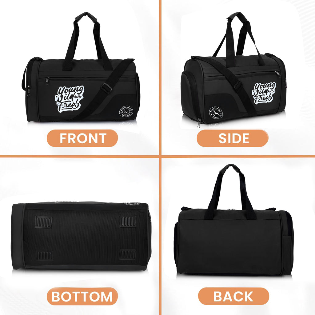 7802 Gym Bag - Black