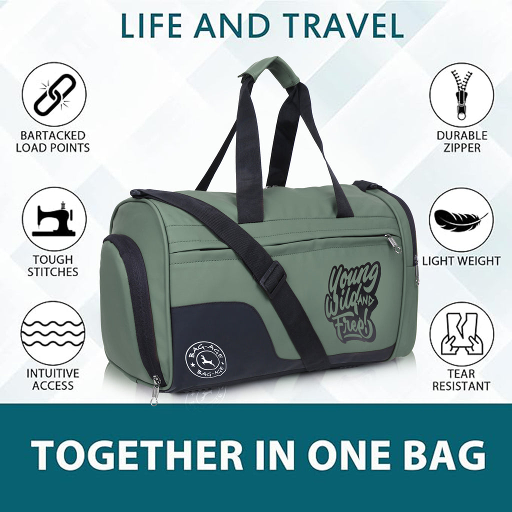 7802 Gym Bag - Olive Green