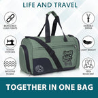 7802 Gym Bag - Olive Green