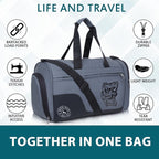 7802 Gym Bag - Grey