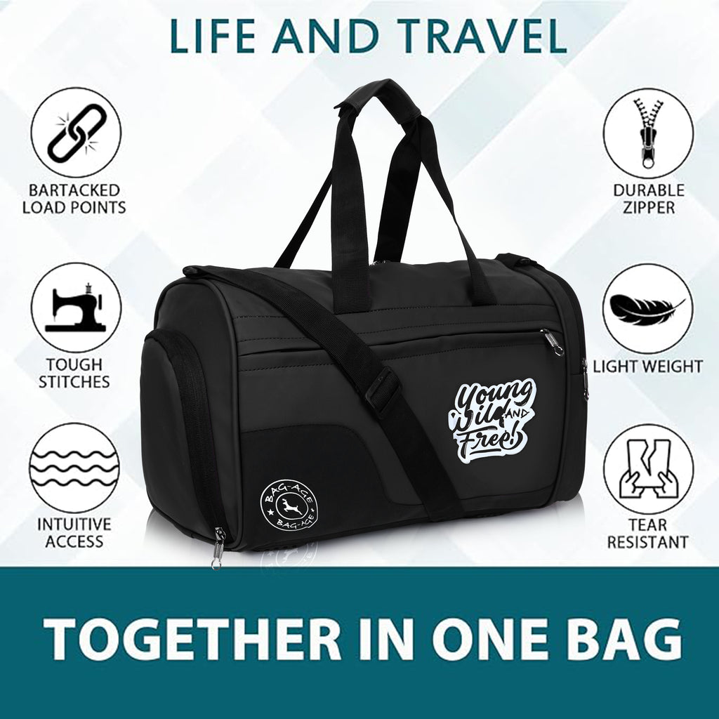 7802 Gym Bag - Black