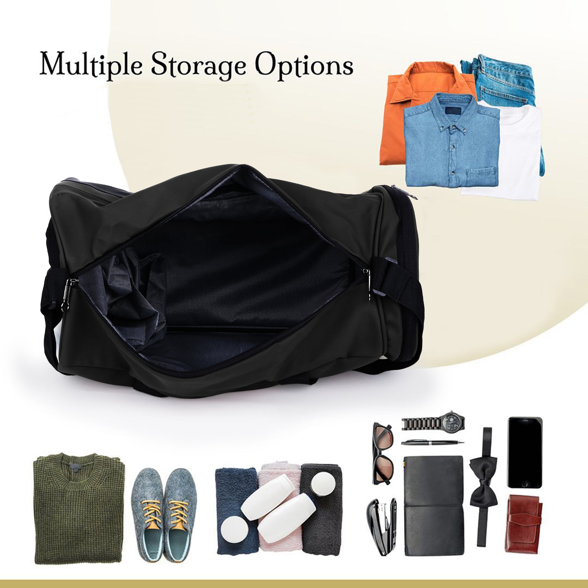7802 Gym Bag - Black