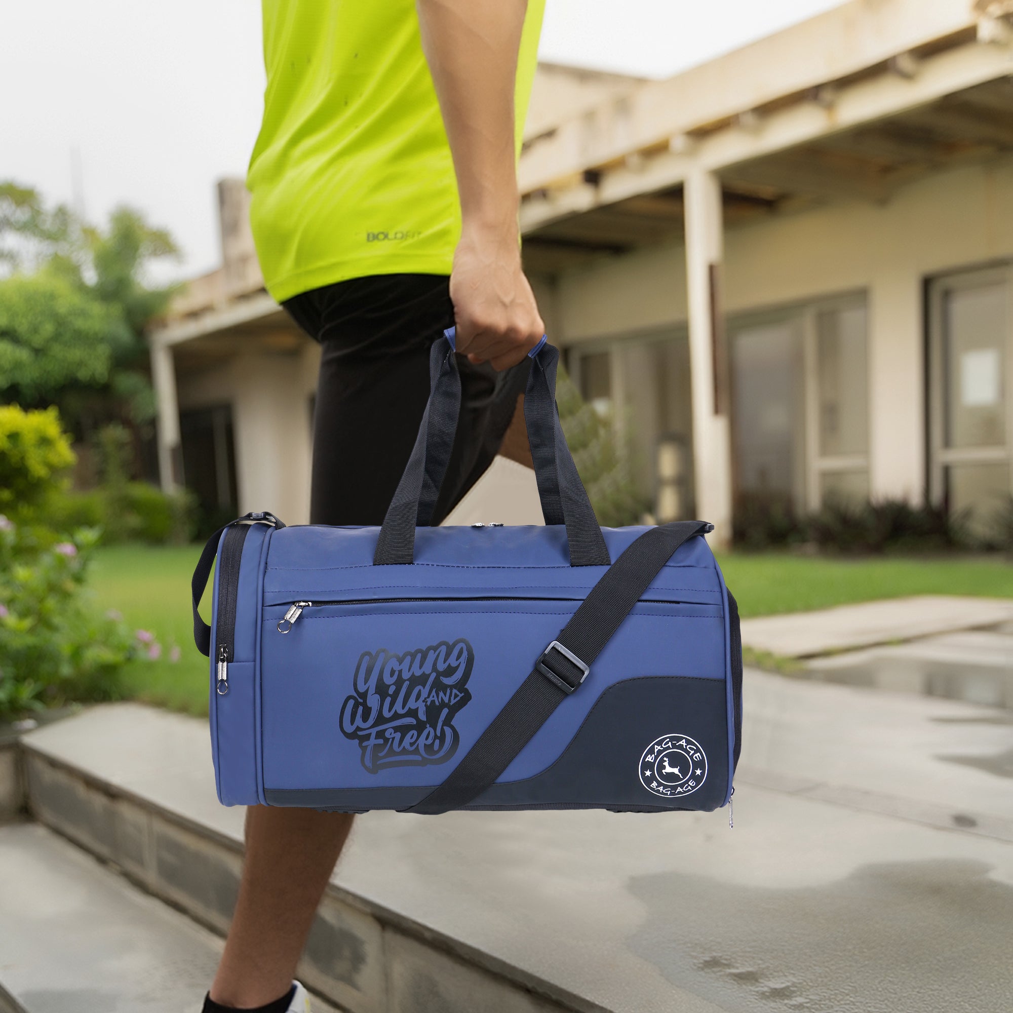 7802 Gym Bag - Navy Blue