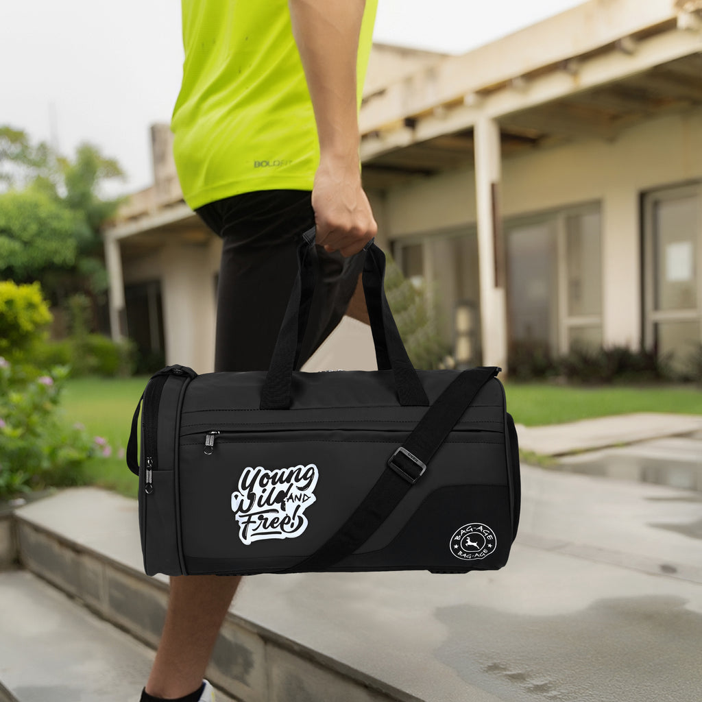 7802 Gym Bag - Black