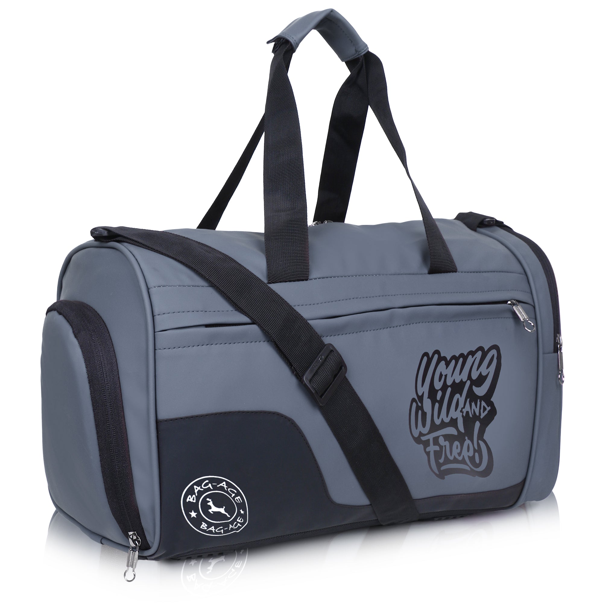 7802 Gym Bag - Grey