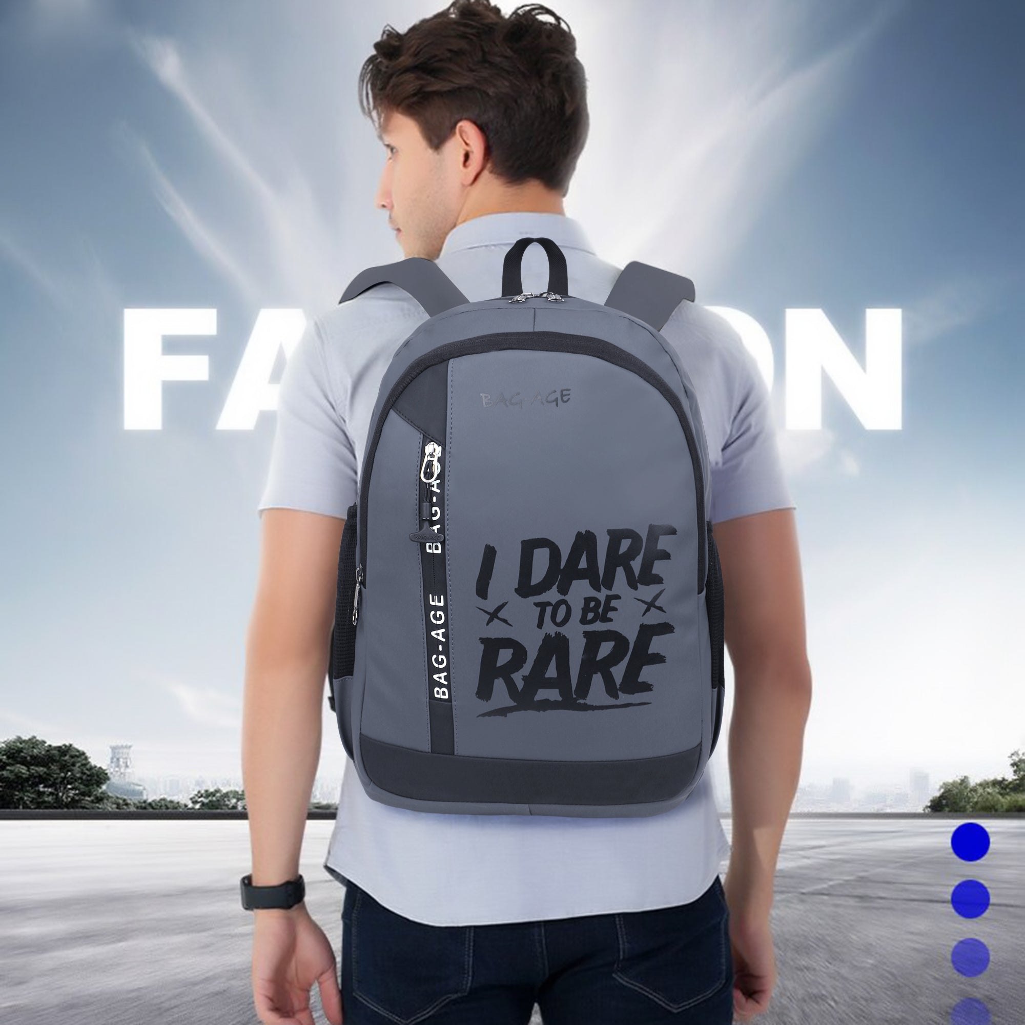 9603 College Bag - Grey