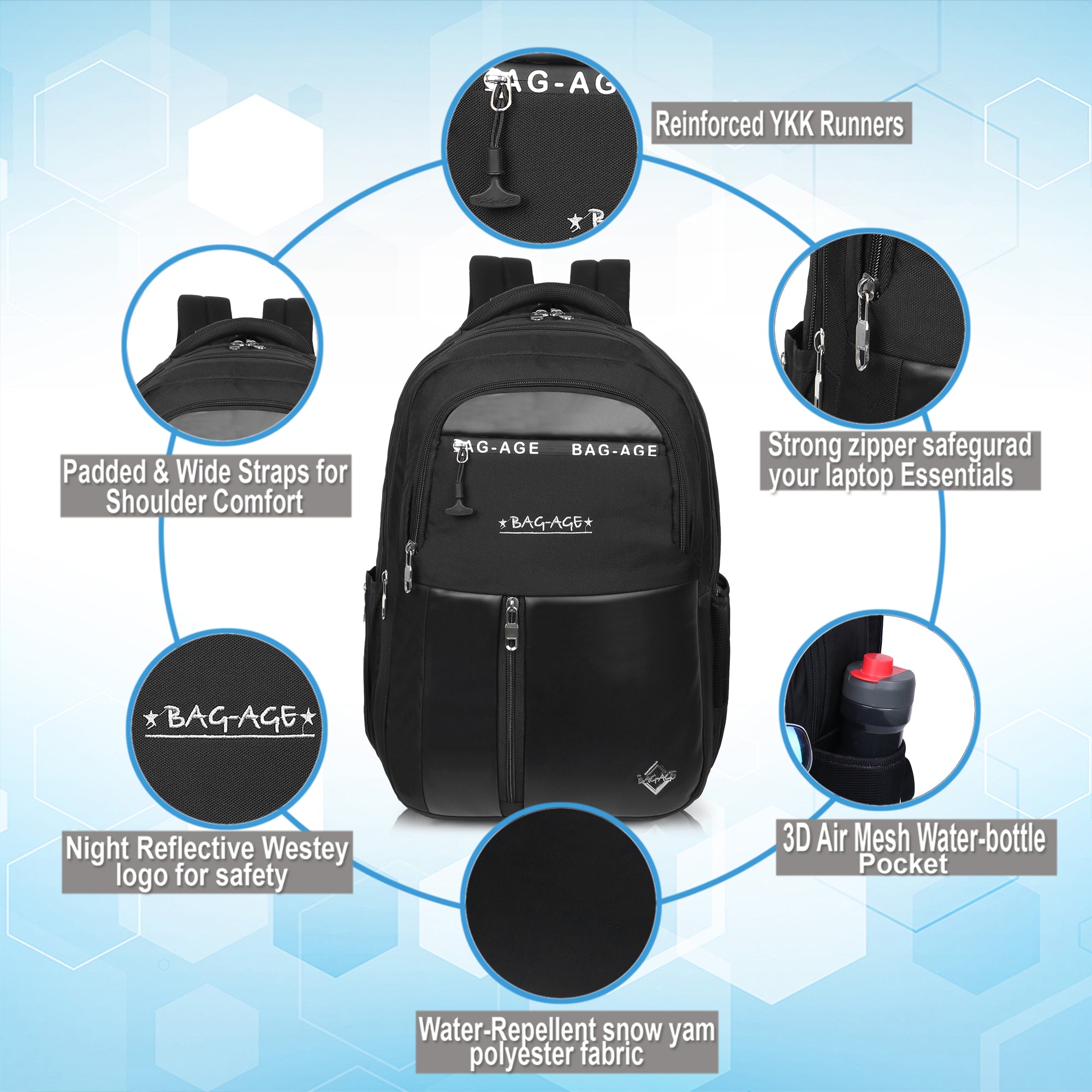 9203 Travel Laptop Bag