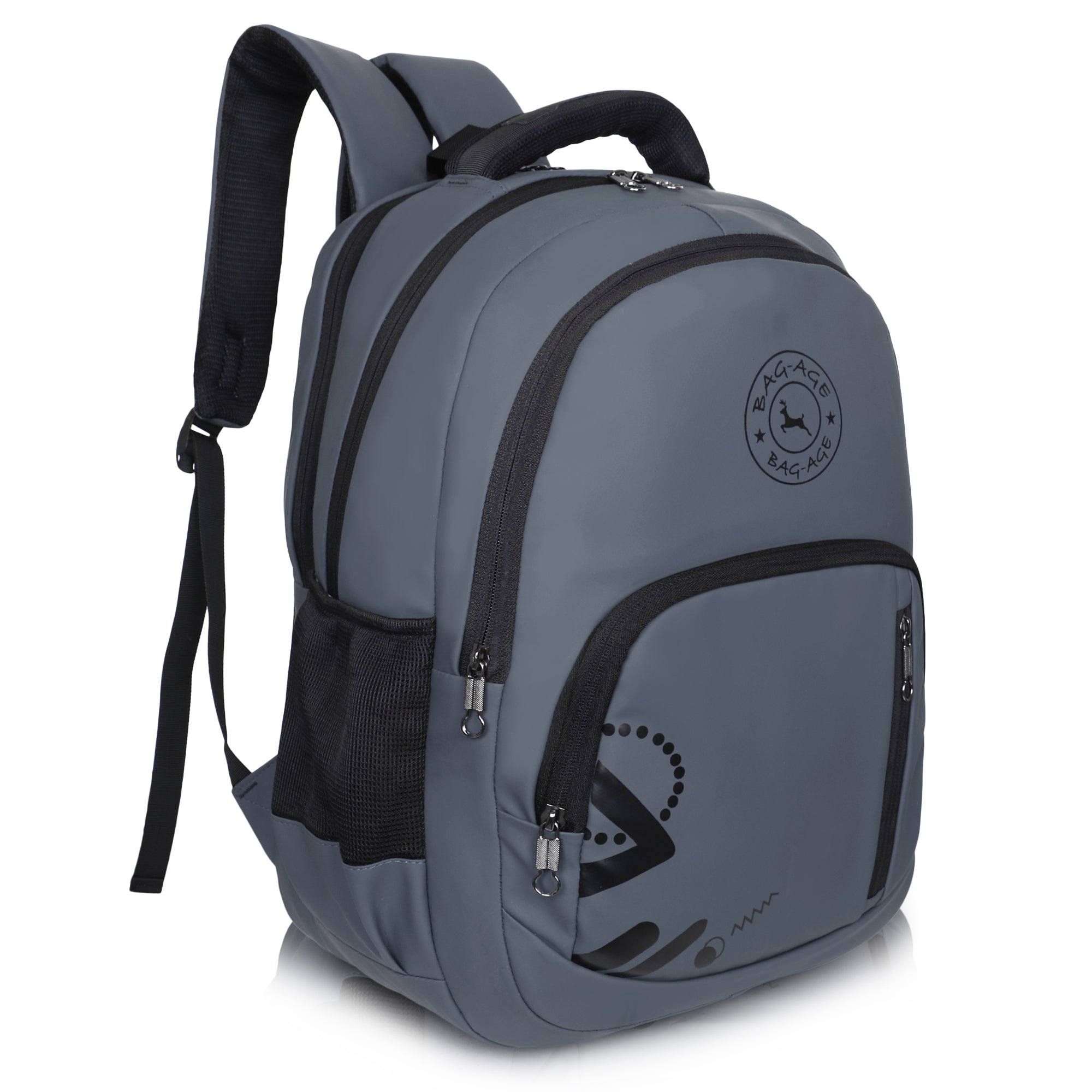 9212 School Bag - Grey