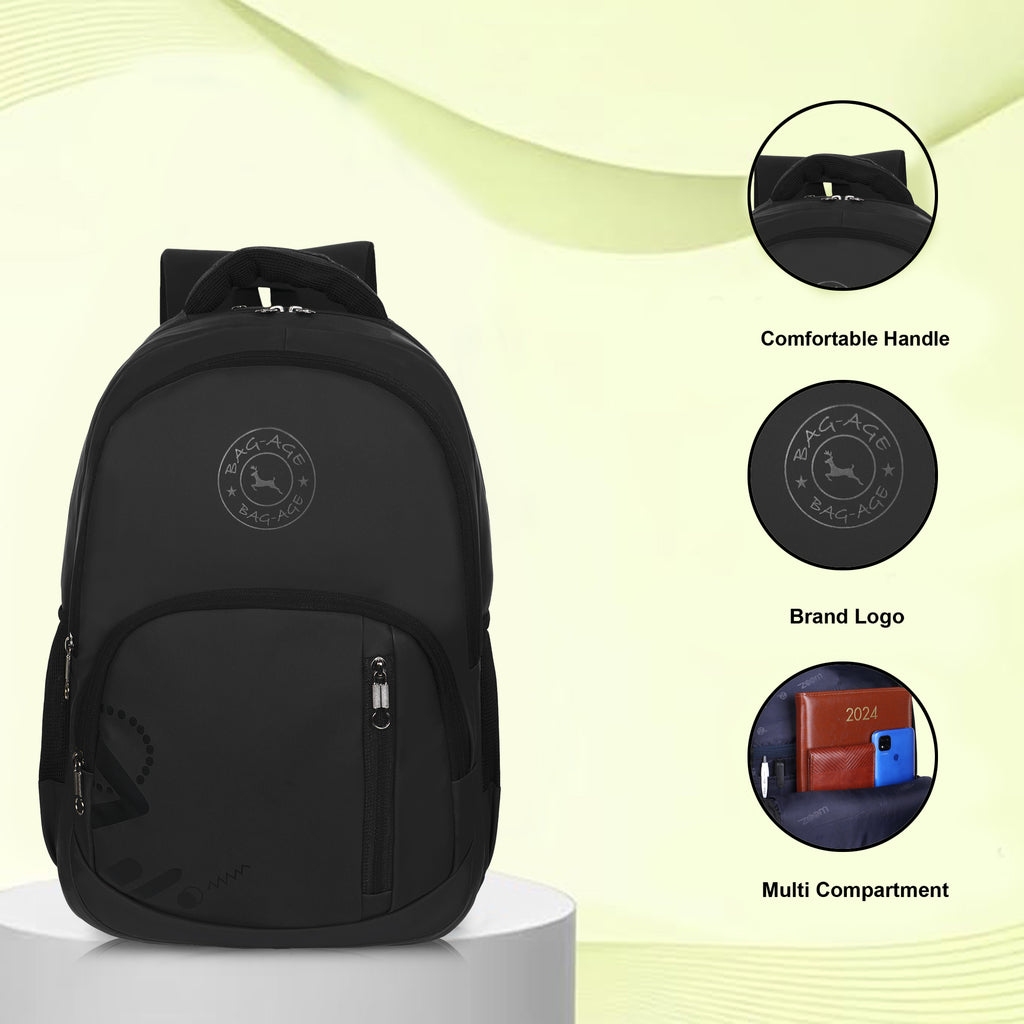 9212 School Bag - Black