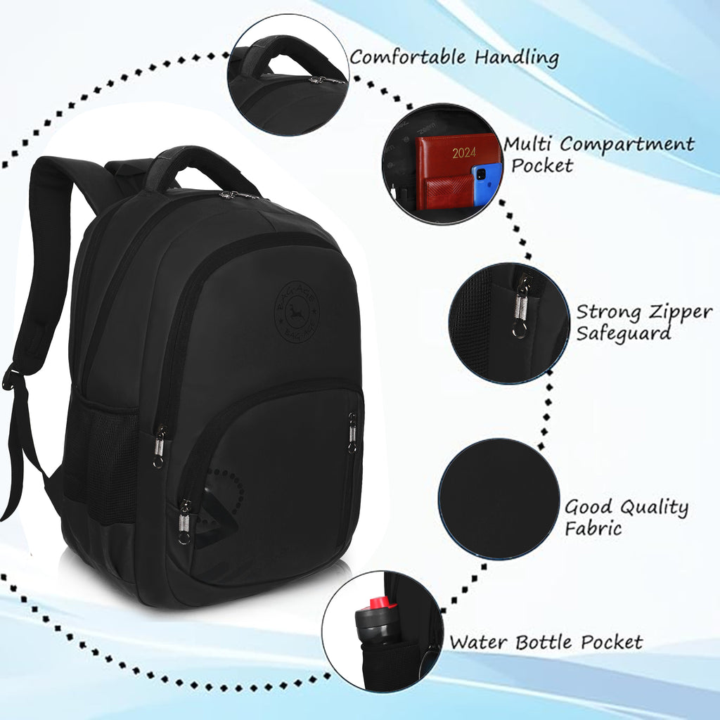 9212 School Bag - Black