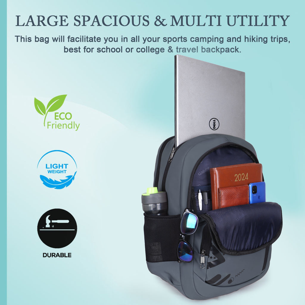 9212 School Bag - Grey