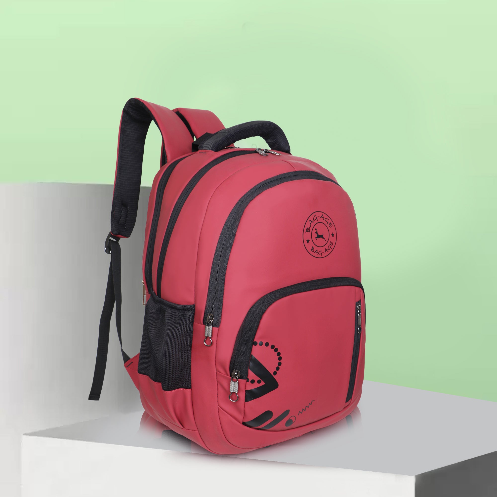 9212 School Bag - Red