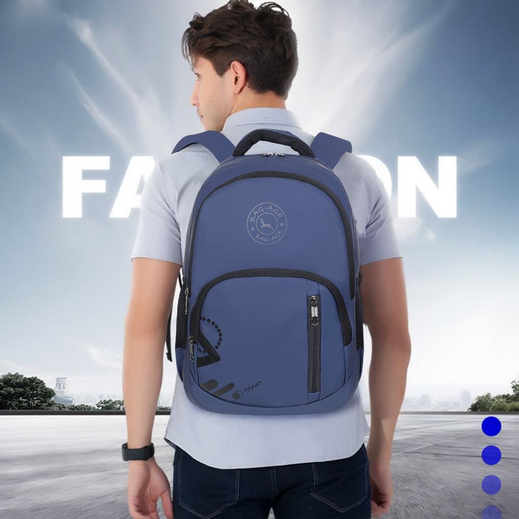 9212 School Bag - Navy Blue