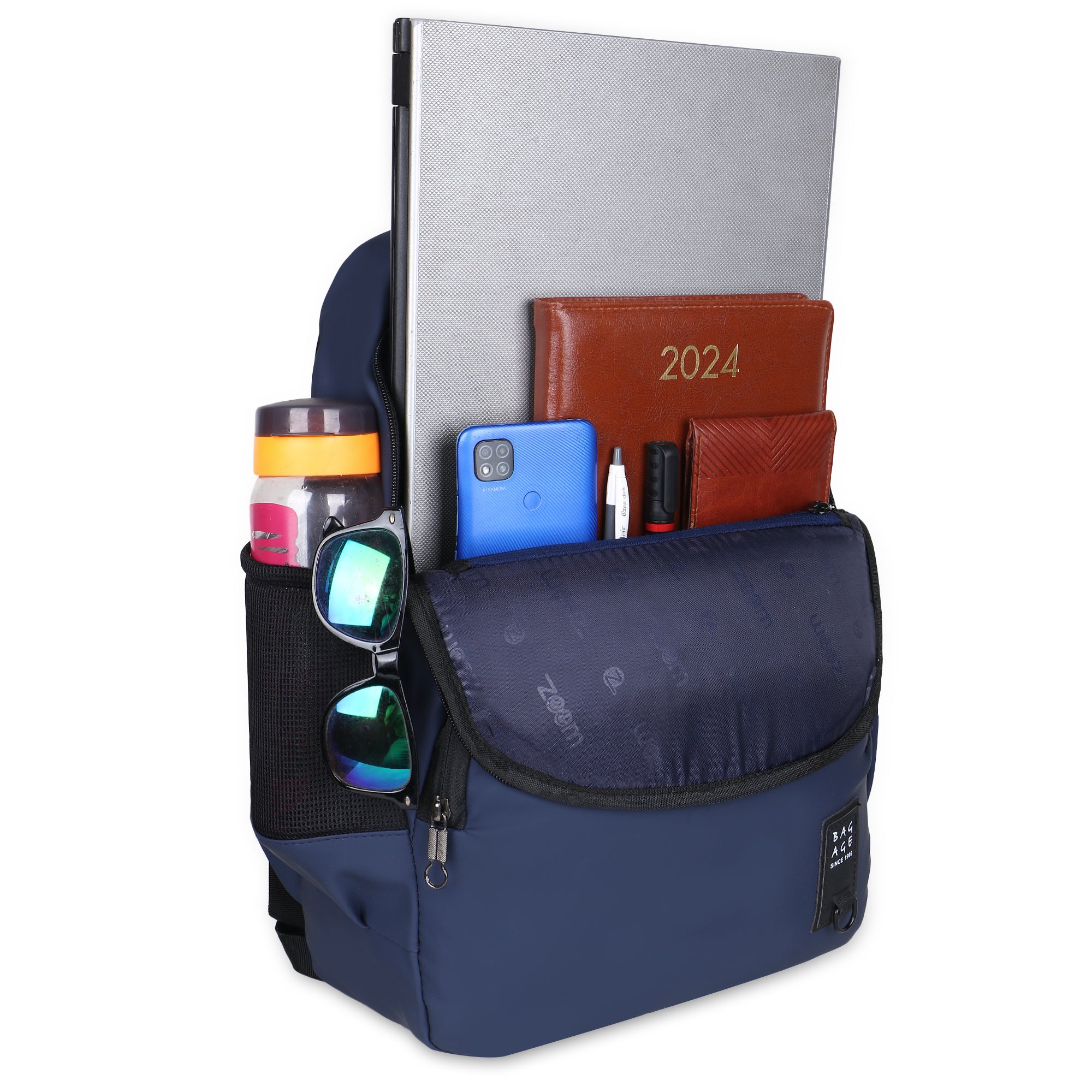 9213 School Bag - Navy Blue