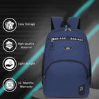 9213 School Bag - Navy Blue
