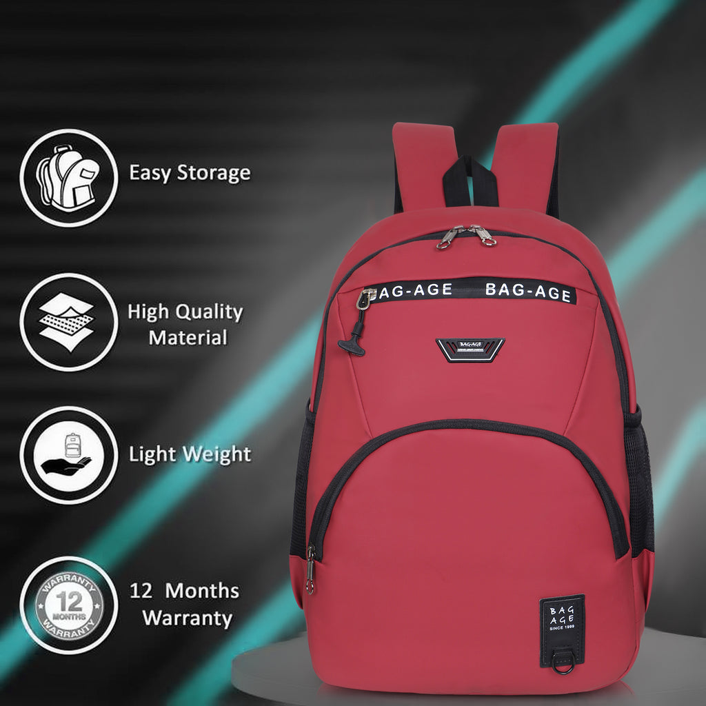 9213 School Bag - Red