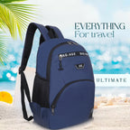 9213 School Bag - Navy Blue