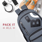 9214 School Bag - Grey