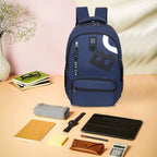 9214 School Bag - Navy Blue