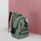 9214 School Bag - Olive Green
