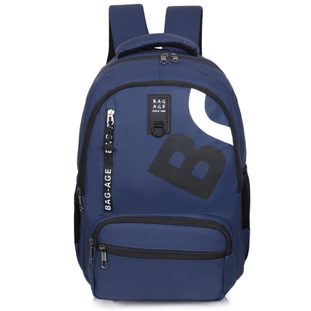 9214 School Bag - Navy Blue