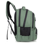 9214 School Bag - Olive Green