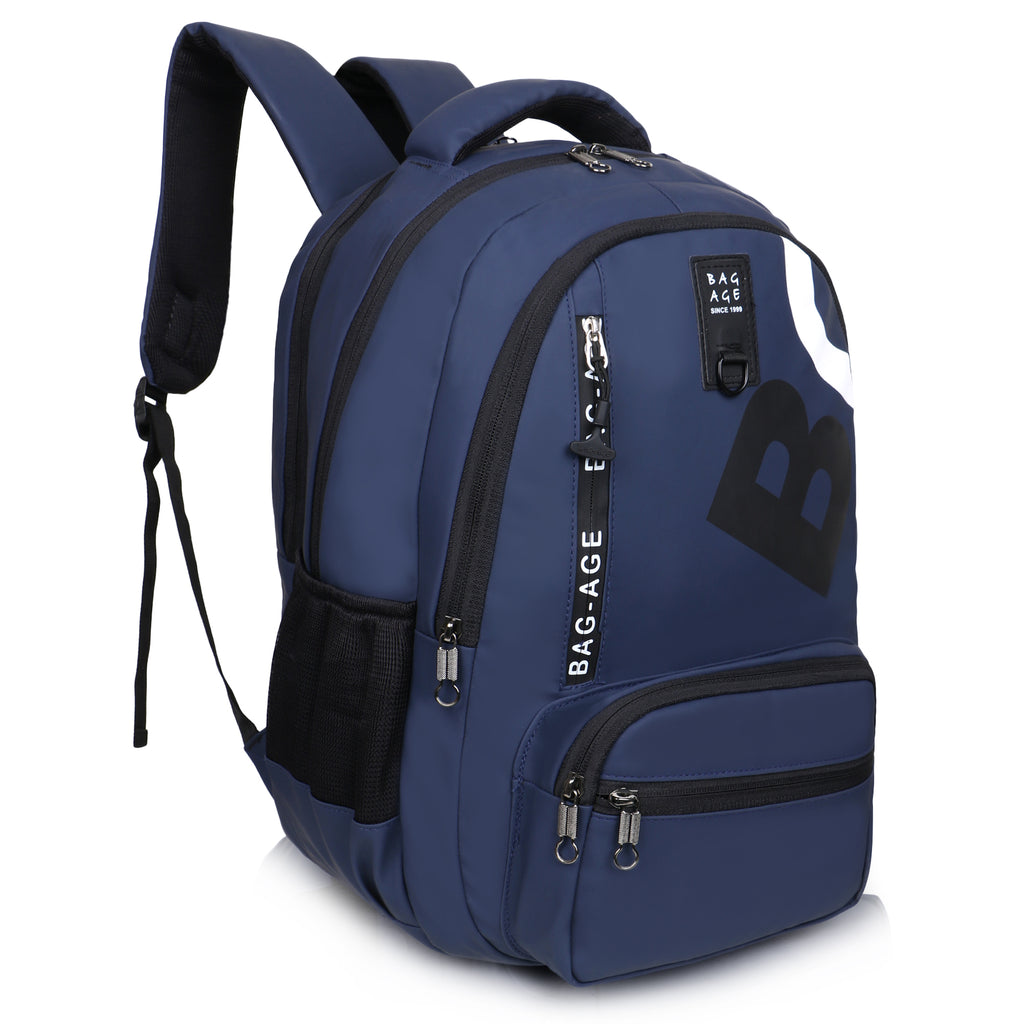 9214 School Bag - Navy Blue