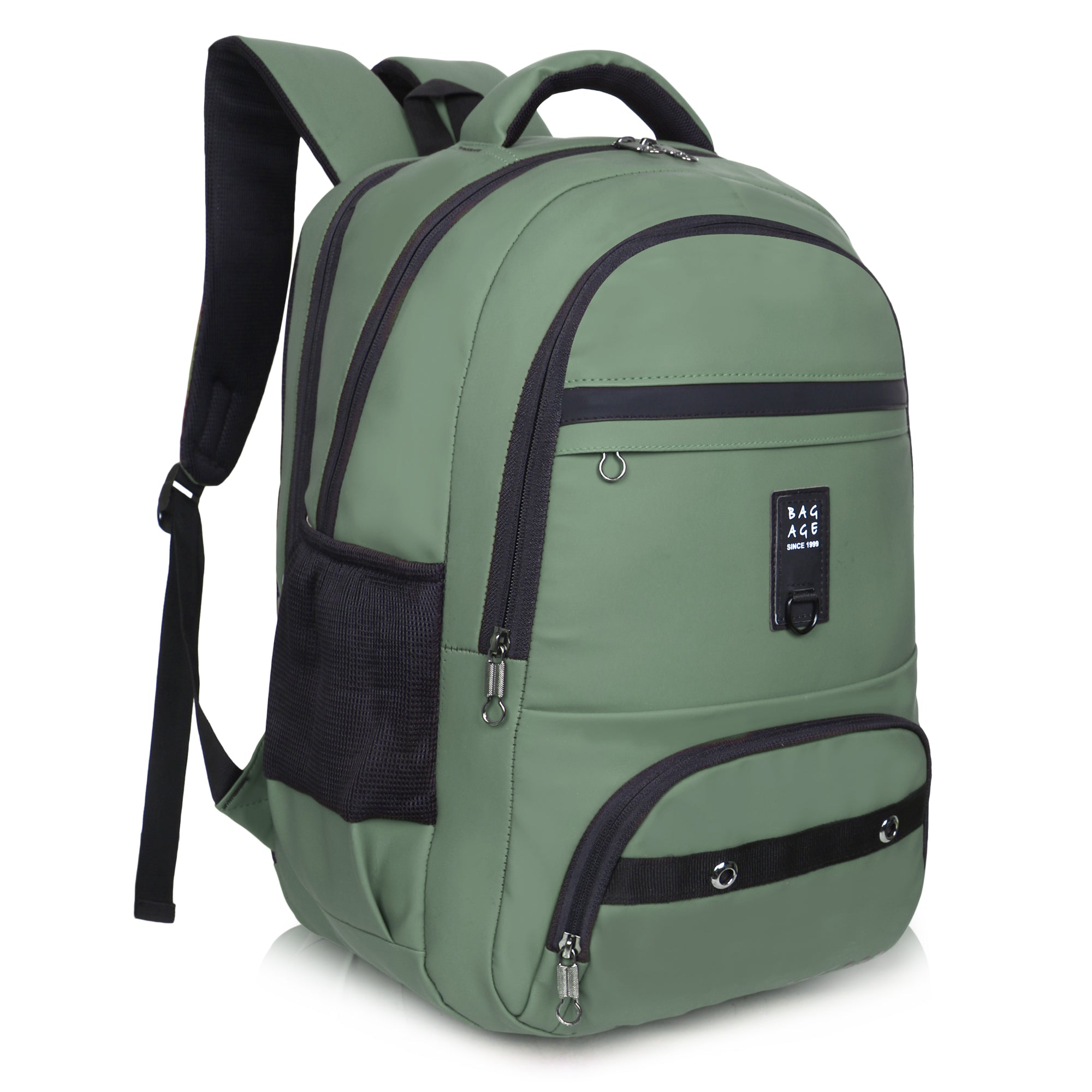 9215 School Bag - Olive Green