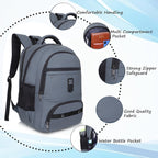 9215 School Bag - Grey