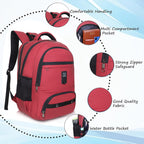 9215 School Bag - Red