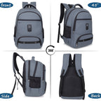 9215 School Bag - Grey