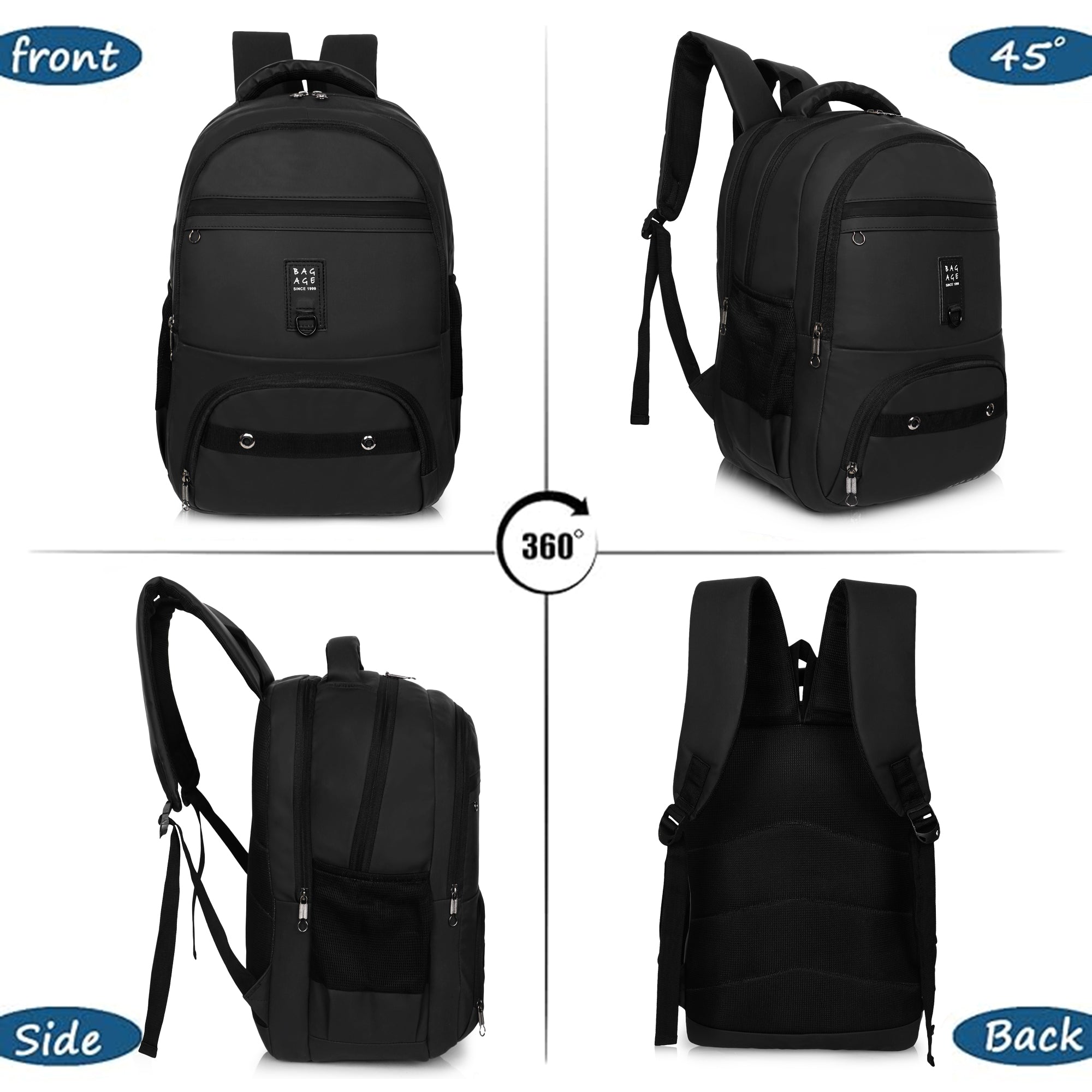 9215 School Bag - Black