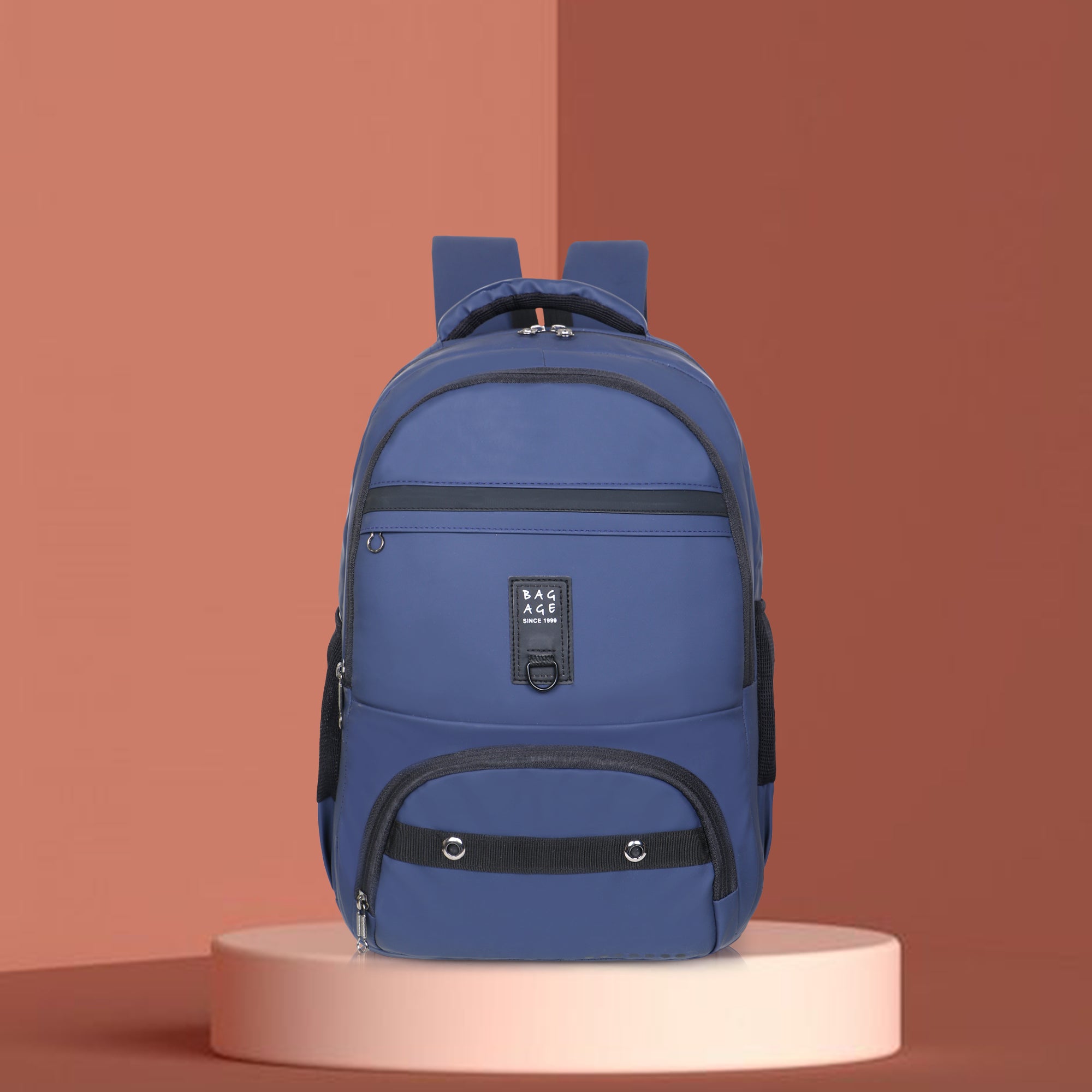 9215 School Bag - Navy Blue