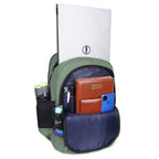 9215 School Bag - Olive Green