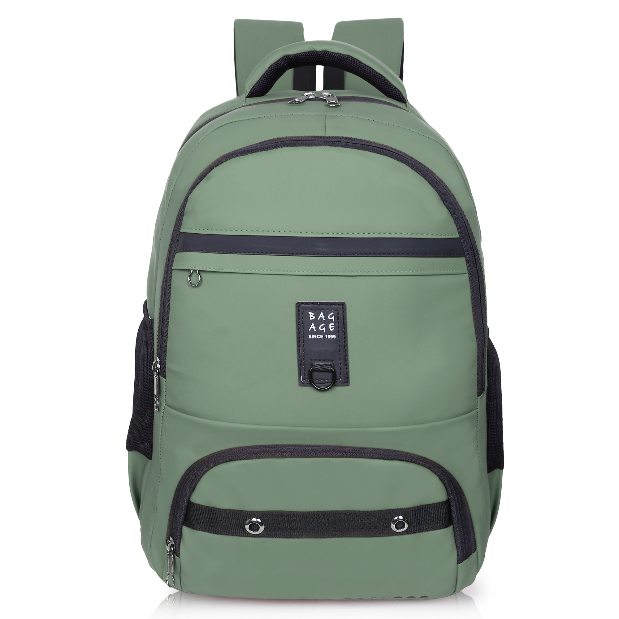 9215 School Bag - Olive Green