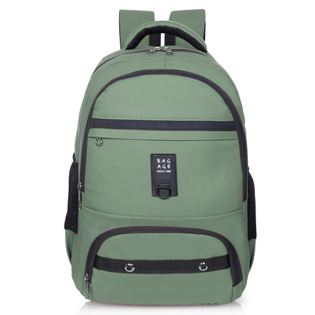 9215 School Bag - Olive Green
