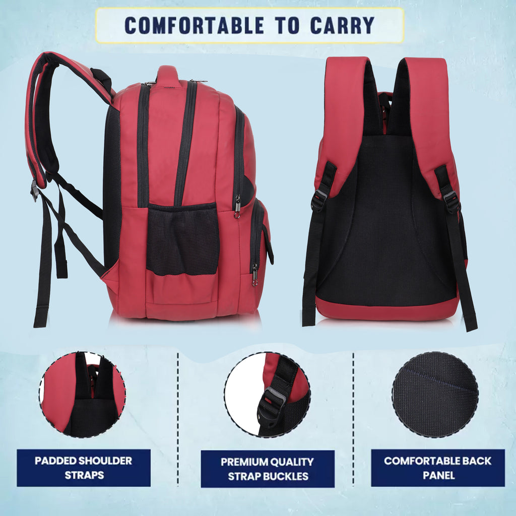 9217 School Bag - Red
