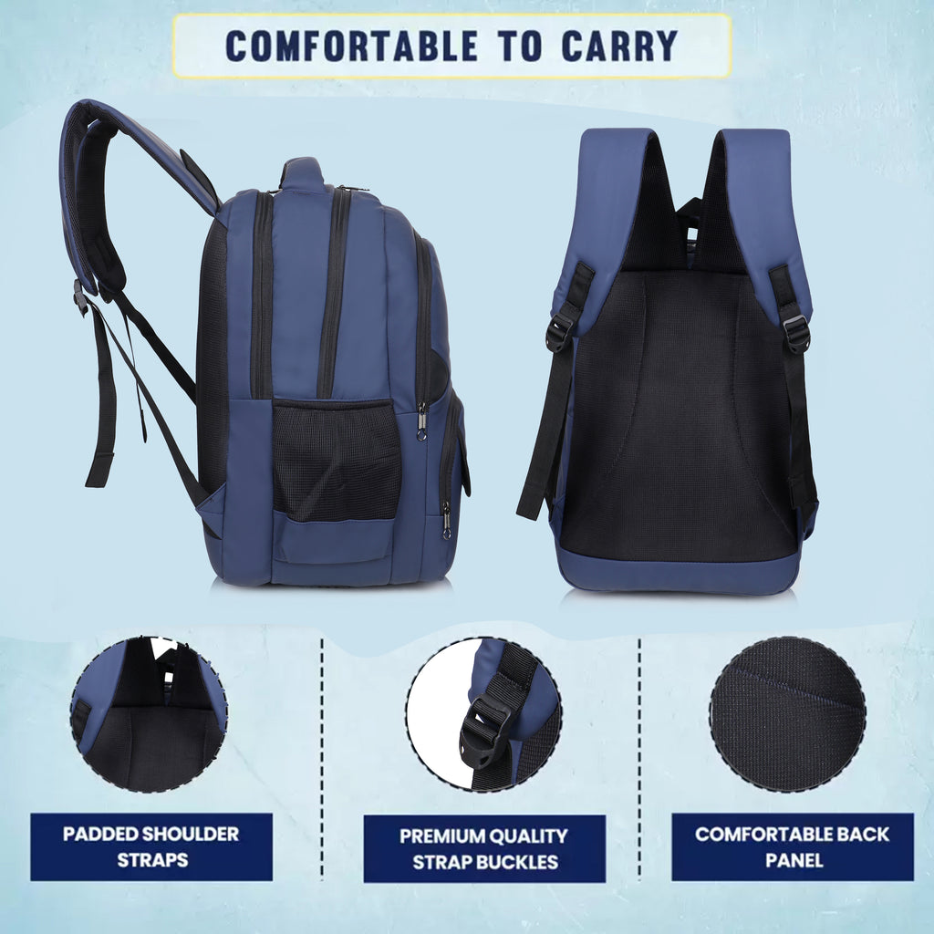 9217 School Bag - Navy Blue
