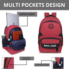 9217 School Bag - Red