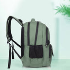 9217 School Bag - Olive Green