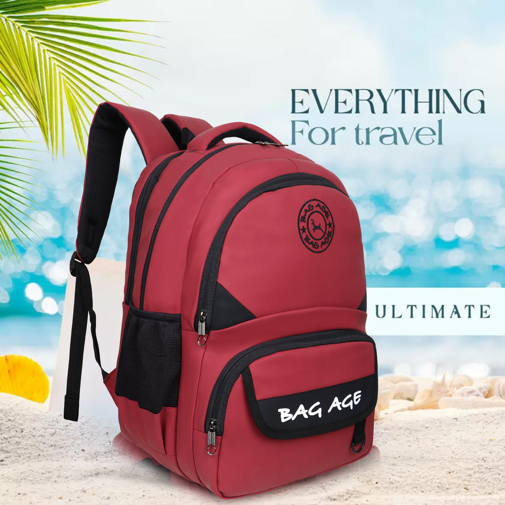 9217 School Bag - Red
