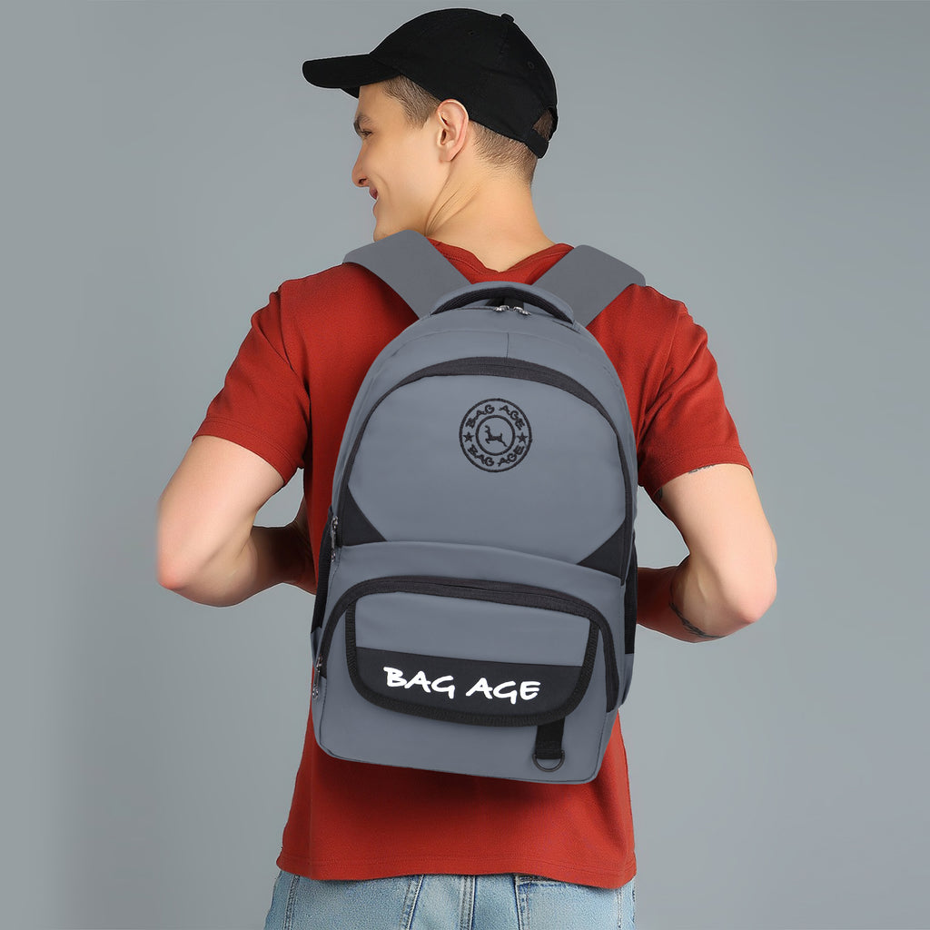 9217 School Bag - Grey