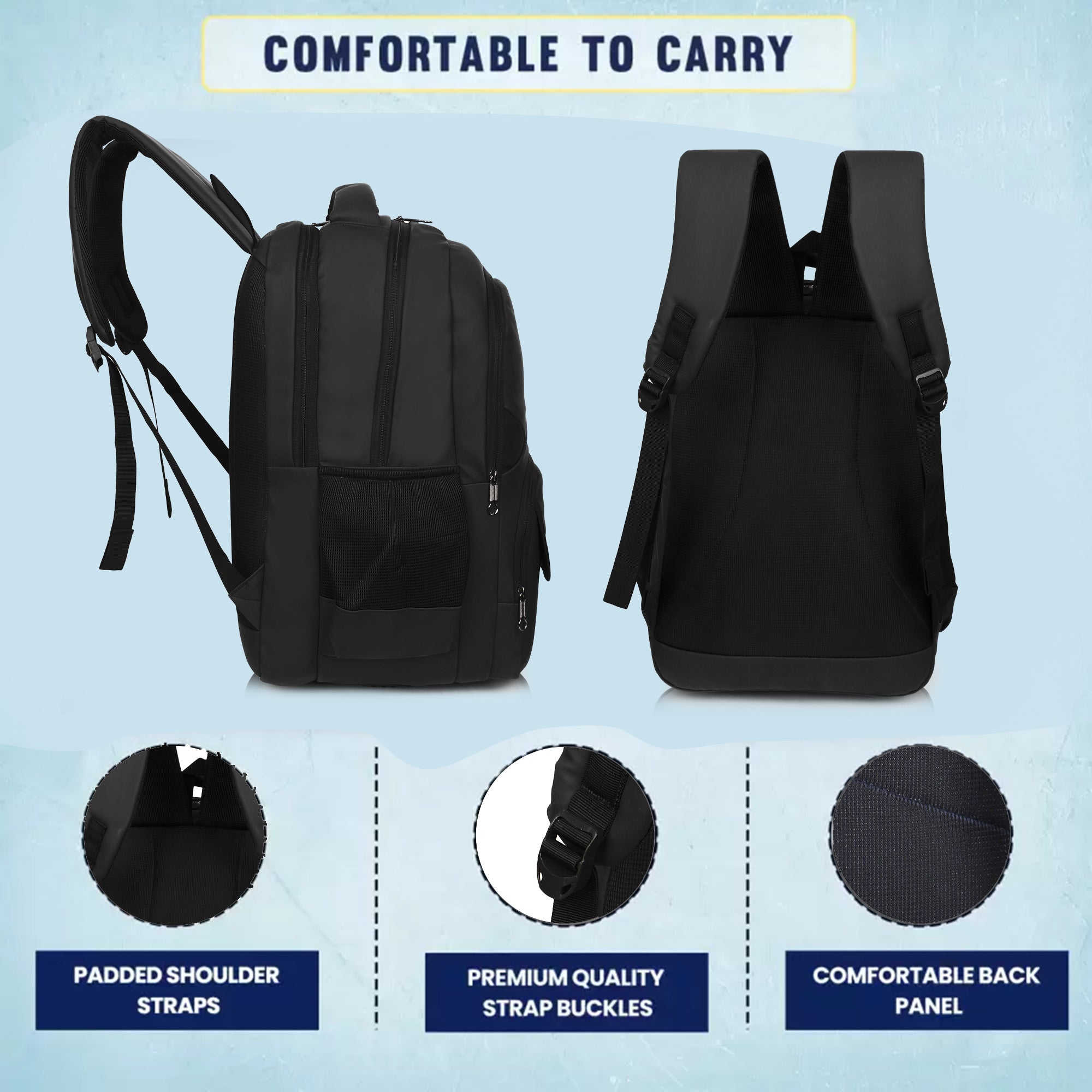 9217 School Bag - Black