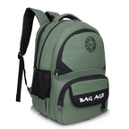 9217 School Bag - Olive Green