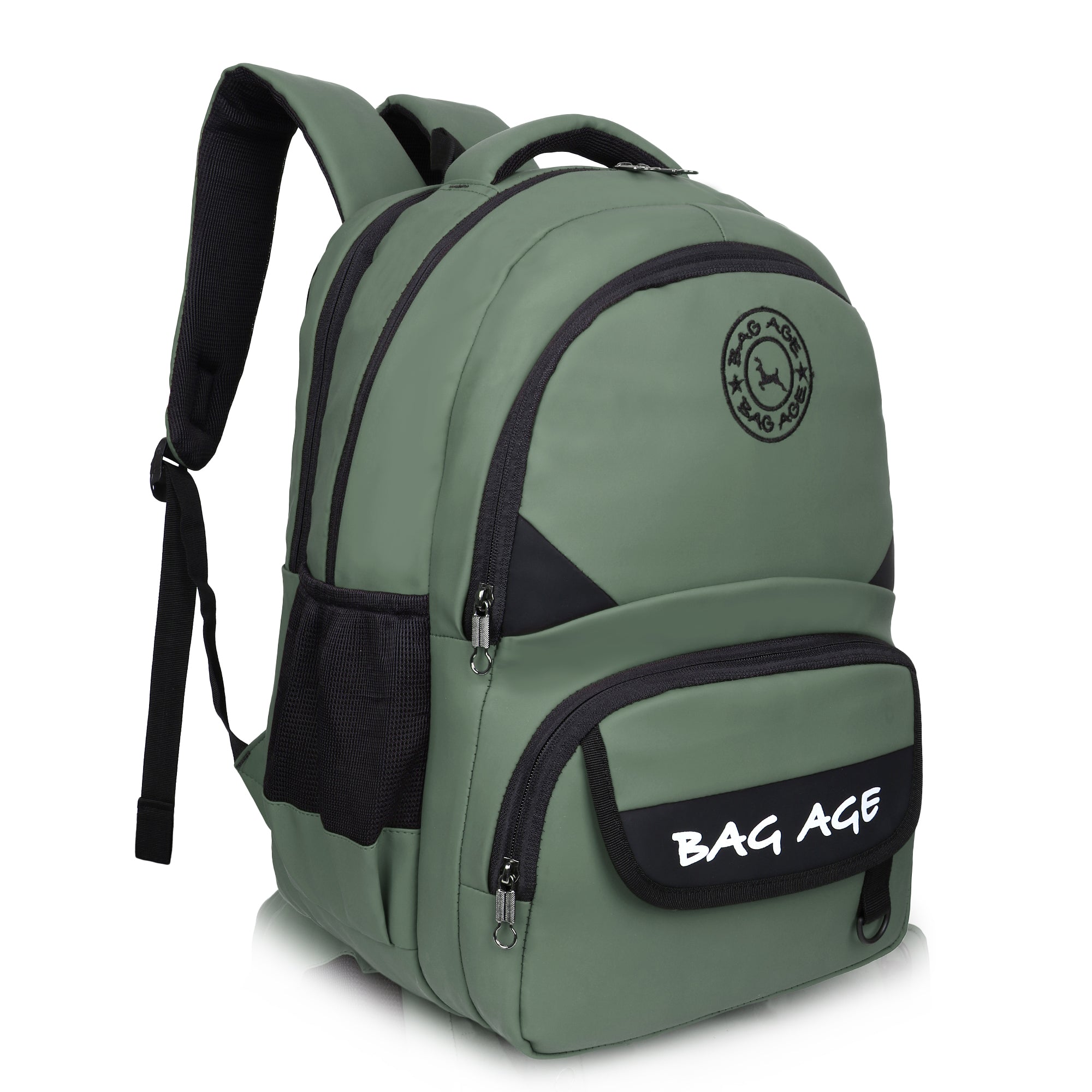 9217 School Bag - Olive Green